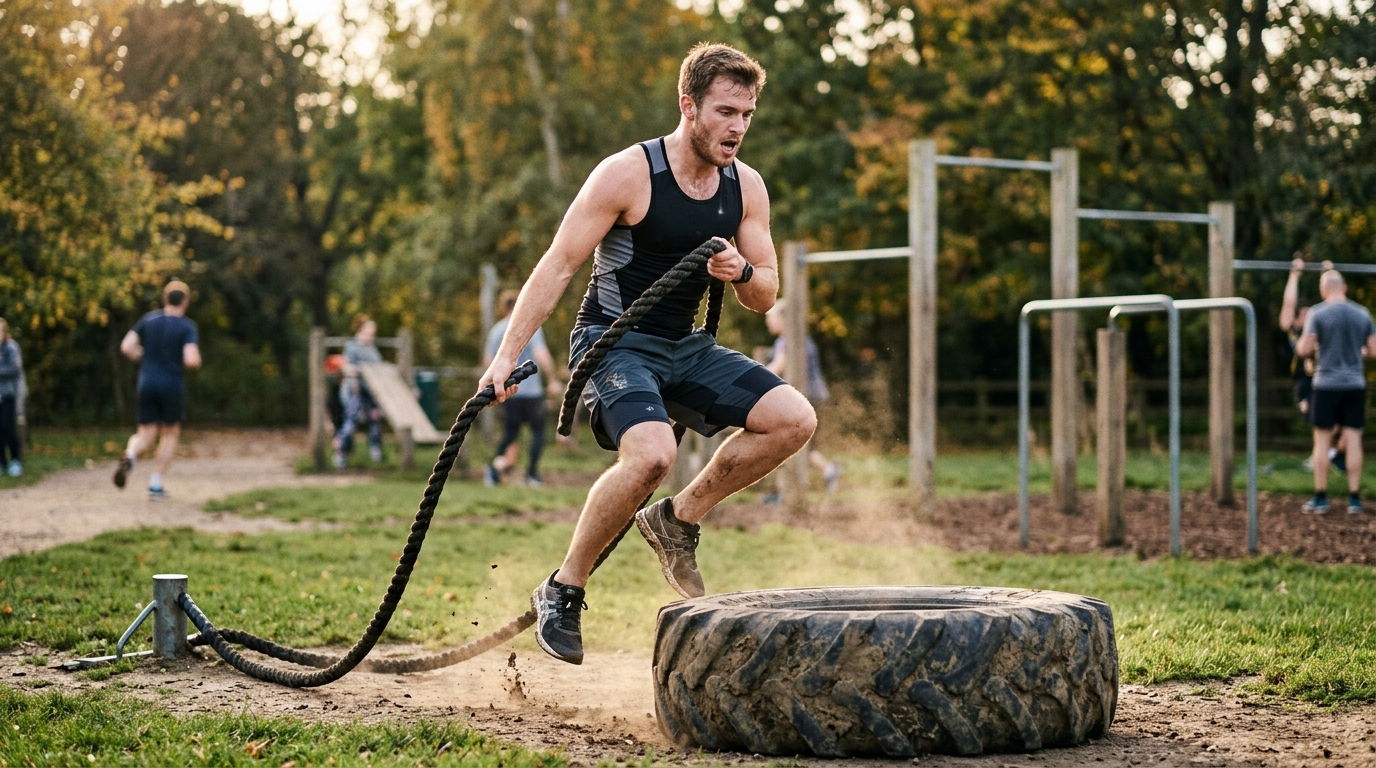 Dinamikus edzés a szabadban