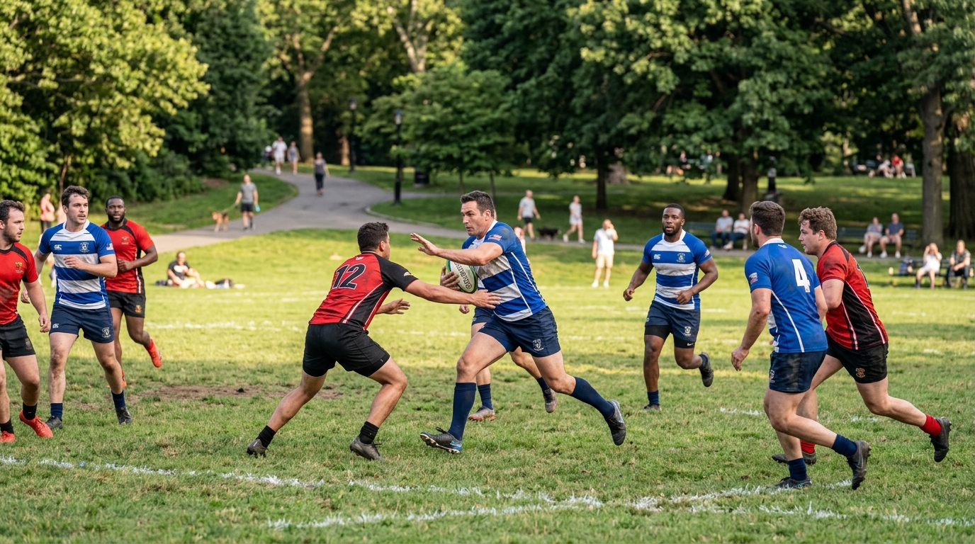 Csapatsport a parkban